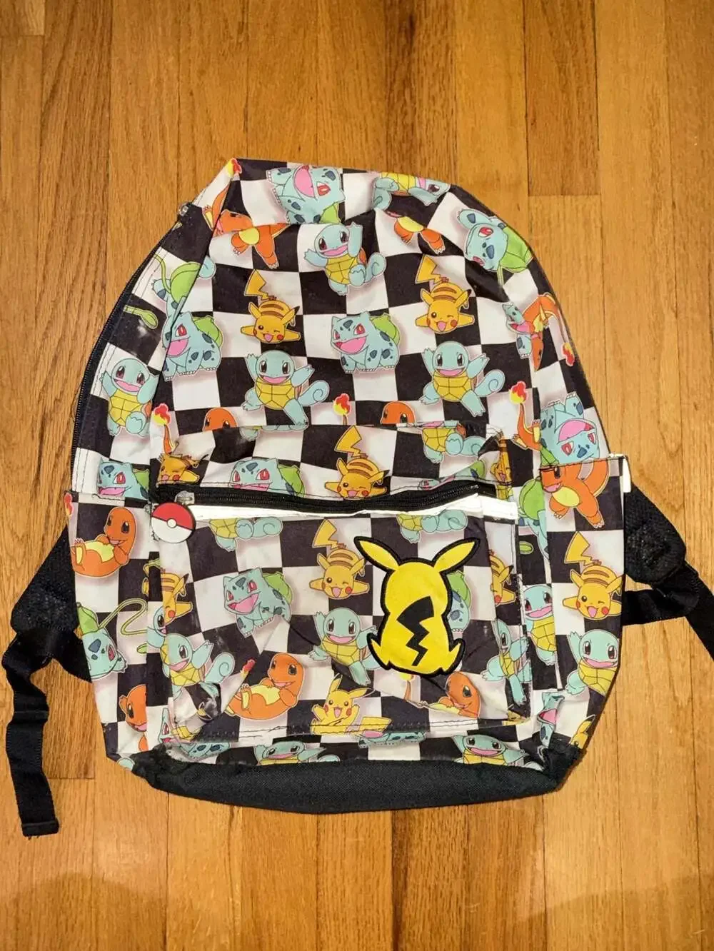 Pokemon Backpack Pikachu Bulbasaur Squirtle Charmander Kids Back To School